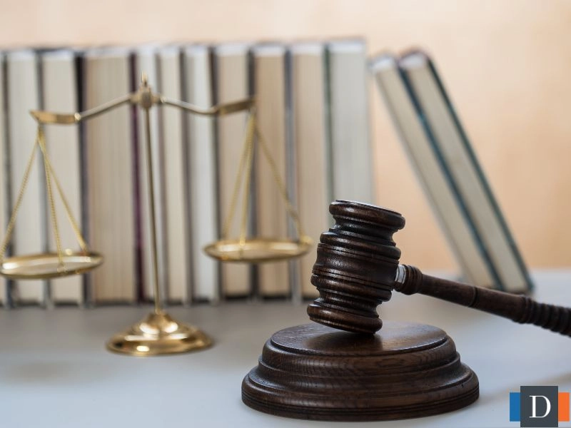 Legal books on a shelf with a gavel in front of them. This image is meant to accompany the page titled Inheritance Dispute Attorney in Cary,