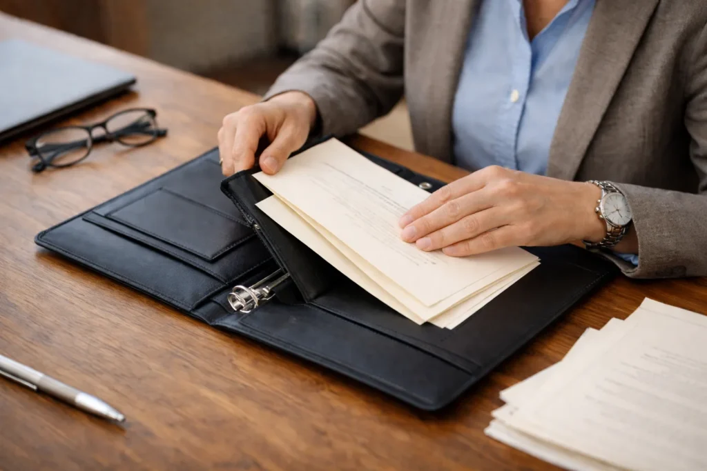 Preparing estate planning documents for a consultation in Cary, NC