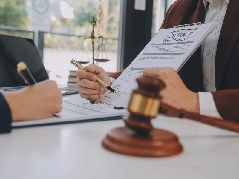 Lawyer explains a contract, agreeing on the definition of general damages, special damages, and general damages vs special damages.