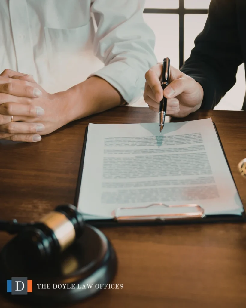 Attorney pointing to a contract that may allow recovery of attorney fees in a North Carolina civil case